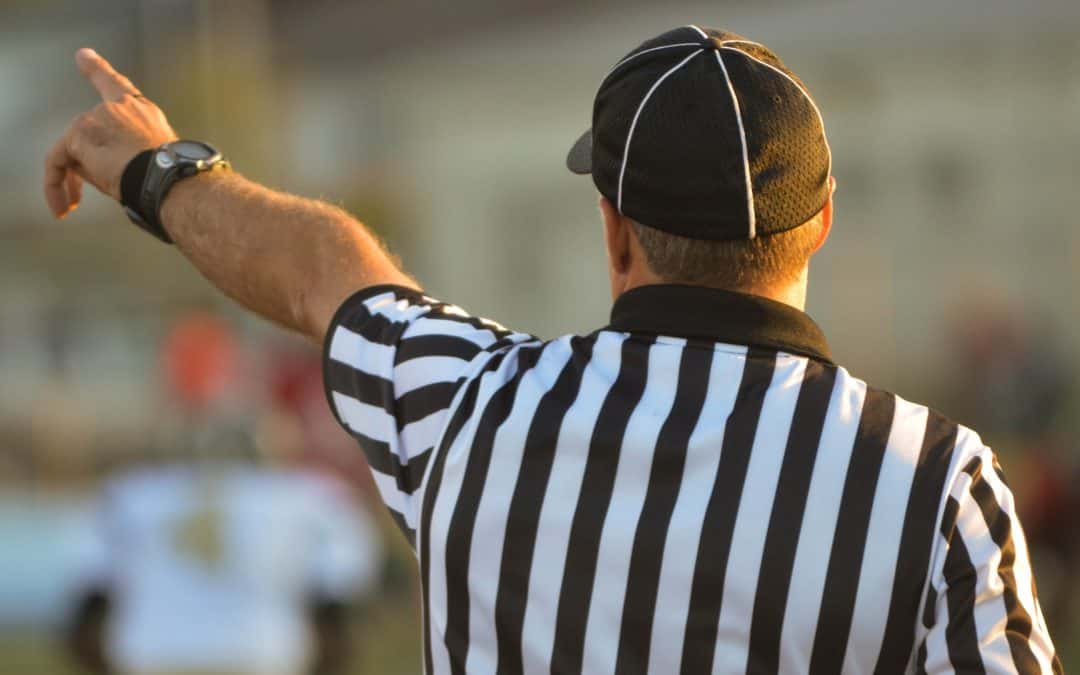 Judges Swallowing Their Whistle